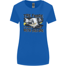 Blacksmith the Forge is Strong With This One Womens Wider Cut T-Shirt Royal Blue