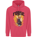 Blacksmiths Forge Childrens Kids Hoodie Heliconia