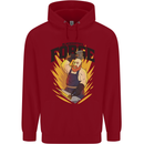 Blacksmiths Forge Childrens Kids Hoodie Red