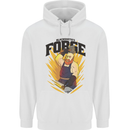 Blacksmiths Forge Childrens Kids Hoodie White