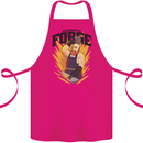 Blacksmiths Forge Cotton Apron 100% Organic Pink