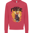 Blacksmiths Forge Kids Sweatshirt Jumper Heliconia