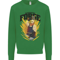 Blacksmiths Forge Kids Sweatshirt Jumper Irish Green