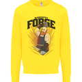 Blacksmiths Forge Kids Sweatshirt Jumper Yellow
