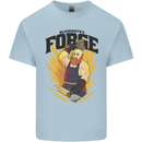 Blacksmiths Forge Kids T-Shirt Childrens Light Blue