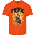 Blacksmiths Forge Kids T-Shirt Childrens Orange