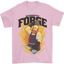 Blacksmiths Forge Mens T-Shirt 100% Cotton Light Pink