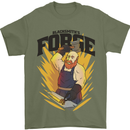 Blacksmiths Forge Mens T-Shirt 100% Cotton Military Green