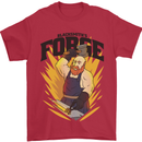 Blacksmiths Forge Mens T-Shirt 100% Cotton Red