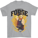 Blacksmiths Forge Mens T-Shirt 100% Cotton Sports Grey