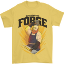 Blacksmiths Forge Mens T-Shirt 100% Cotton Yellow