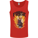 Blacksmiths Forge Mens Vest Tank Top Red
