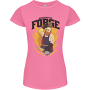 Blacksmiths Forge Womens Petite Cut T-Shirt Azalea