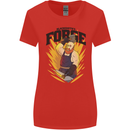 Blacksmiths Forge Womens Wider Cut T-Shirt Red