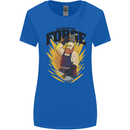 Blacksmiths Forge Womens Wider Cut T-Shirt Royal Blue