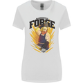 Blacksmiths Forge Womens Wider Cut T-Shirt White