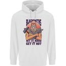 Blacksmiths Hit it Hard and Get it Hot Childrens Kids Hoodie White