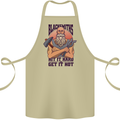Blacksmiths Hit it Hard and Get it Hot Cotton Apron 100% Organic Khaki