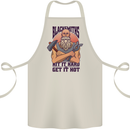 Blacksmiths Hit it Hard and Get it Hot Cotton Apron 100% Organic Natural