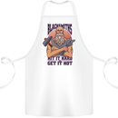 Blacksmiths Hit it Hard and Get it Hot Cotton Apron 100% Organic White