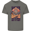 Blacksmiths Hit it Hard and Get it Hot Kids T-Shirt Childrens Charcoal