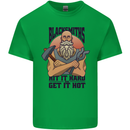 Blacksmiths Hit it Hard and Get it Hot Kids T-Shirt Childrens Irish Green