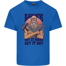 Blacksmiths Hit it Hard and Get it Hot Kids T-Shirt Childrens Royal Blue