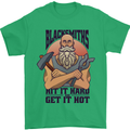 Blacksmiths Hit it Hard and Get it Hot Mens T-Shirt 100% Cotton Irish Green