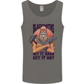 Blacksmiths Hit it Hard and Get it Hot Mens Vest Tank Top Charcoal