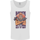 Blacksmiths Hit it Hard and Get it Hot Mens Vest Tank Top White