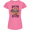 Blacksmiths Hit it Hard and Get it Hot Womens Petite Cut T-Shirt Azalea