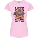 Blacksmiths Hit it Hard and Get it Hot Womens Petite Cut T-Shirt Light Pink