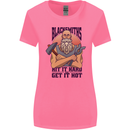 Blacksmiths Hit it Hard and Get it Hot Womens Wider Cut T-Shirt Azalea