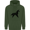 Blade Runner Unicorn Childrens Kids Hoodie Forest Green