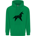 Blade Runner Unicorn Childrens Kids Hoodie Irish Green