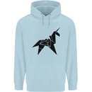 Blade Runner Unicorn Childrens Kids Hoodie Light Blue