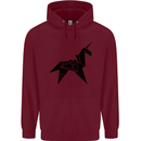 Blade Runner Unicorn Childrens Kids Hoodie Maroon
