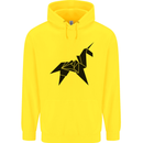 Blade Runner Unicorn Childrens Kids Hoodie Yellow