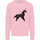Blade Runner Unicorn Kids Sweatshirt Jumper Light Pink
