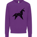 Blade Runner Unicorn Kids Sweatshirt Jumper Purple