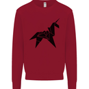 Blade Runner Unicorn Kids Sweatshirt Jumper Red