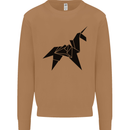 Blade Runner Unicorn Mens Sweatshirt Jumper Caramel Latte