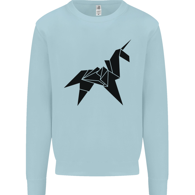 Blade Runner Unicorn Mens Sweatshirt Jumper Light Blue