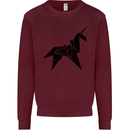 Blade Runner Unicorn Mens Sweatshirt Jumper Maroon