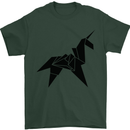 Blade Runner Unicorn Mens T-Shirt Cotton Gildan Forest Green