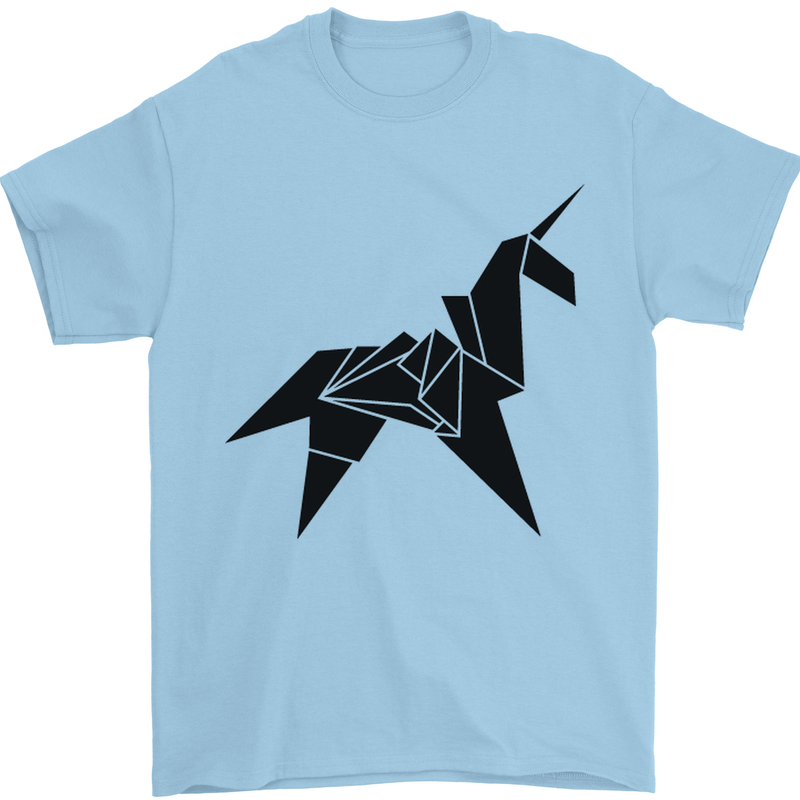 Blade Runner Unicorn Mens T-Shirt Cotton Gildan Light Blue