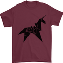 Blade Runner Unicorn Mens T-Shirt Cotton Gildan Maroon