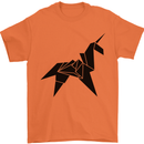 Blade Runner Unicorn Mens T-Shirt Cotton Gildan Orange
