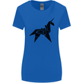 Blade Runner Unicorn Womens Wider Cut T-Shirt Royal Blue