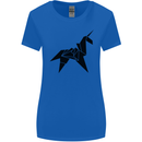Blade Runner Unicorn Womens Wider Cut T-Shirt Royal Blue